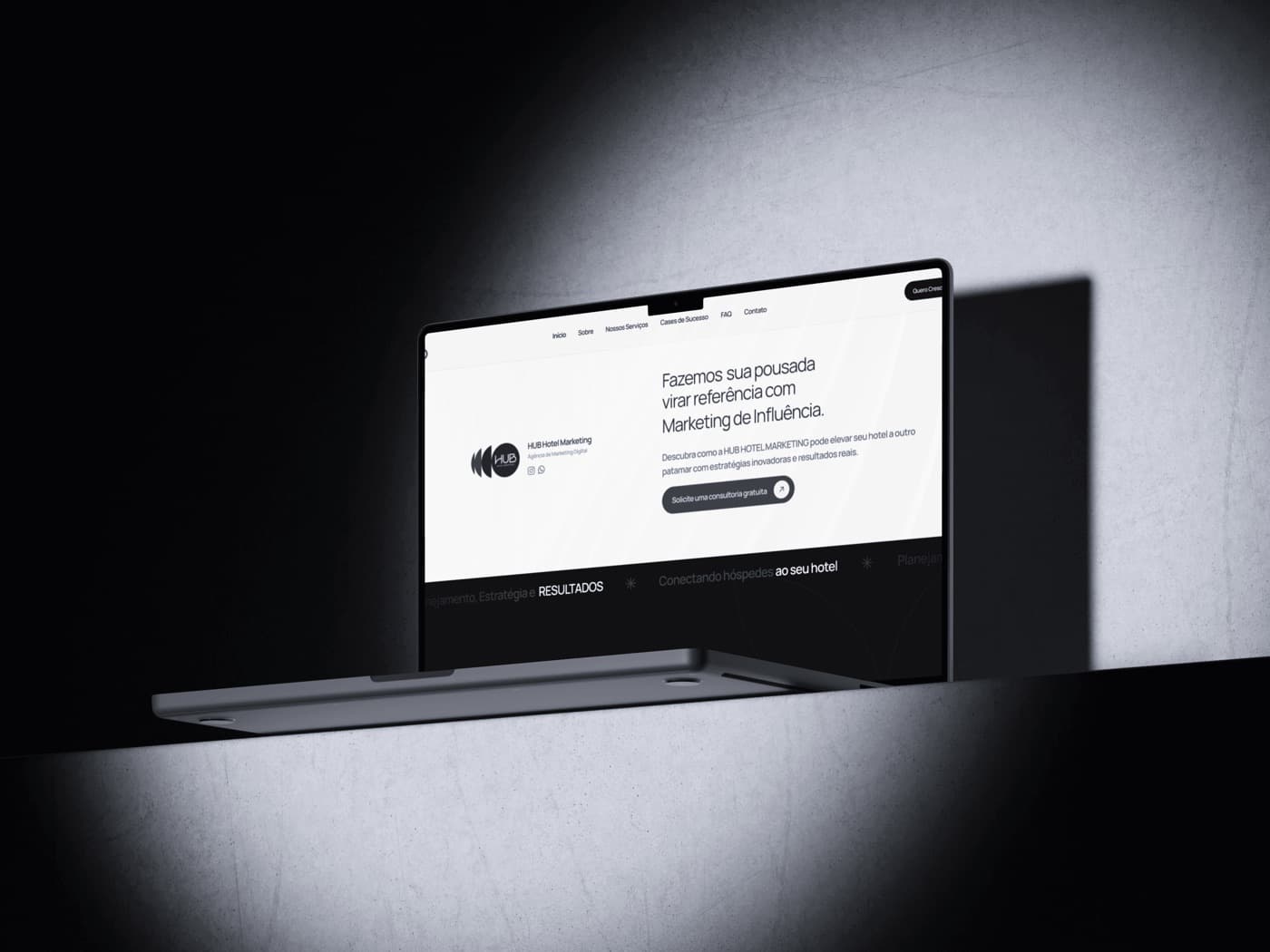 Projeto da PIXIFY para Hub Hotel Marketing